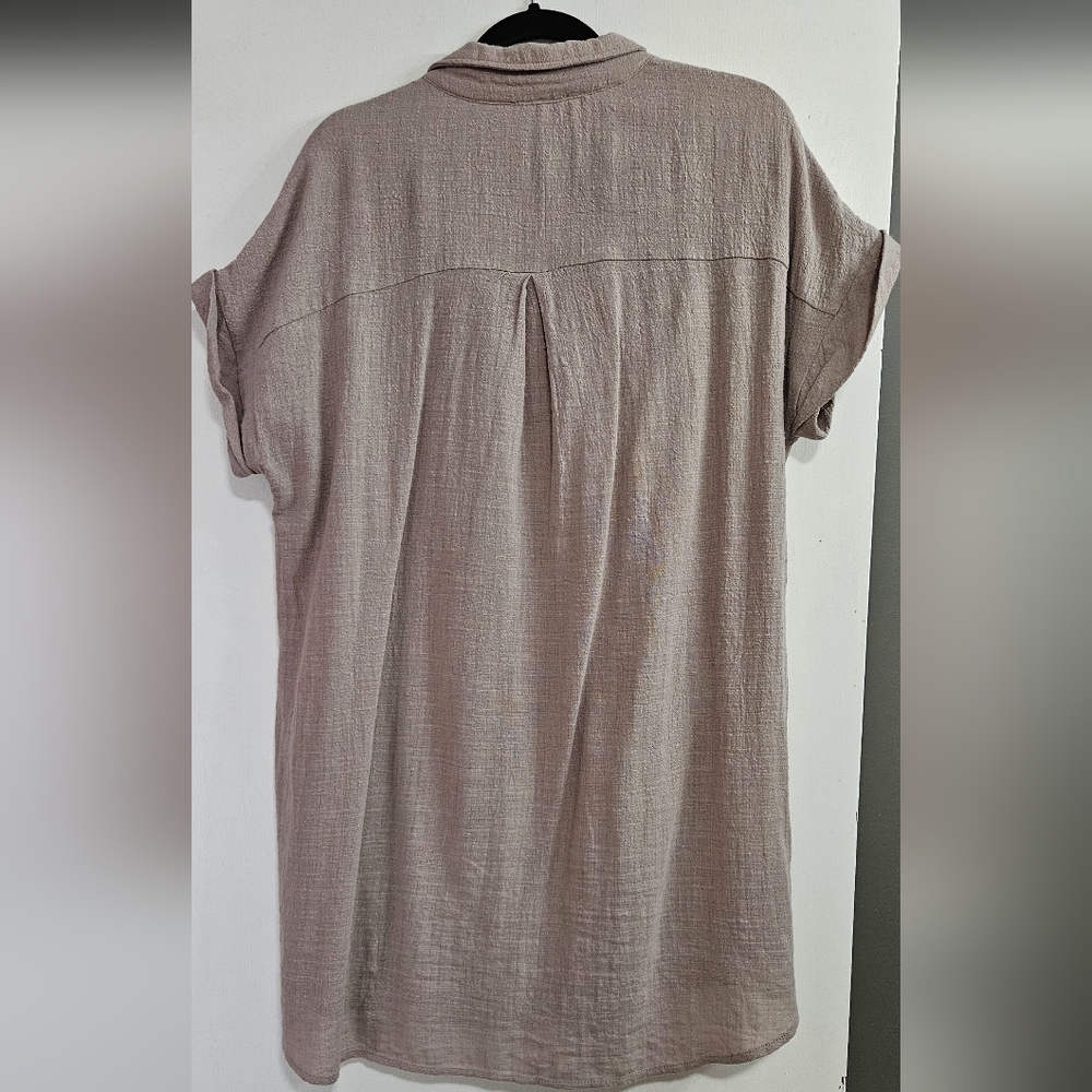 Perfect summer shirtdress size small - Picture 4 of 6